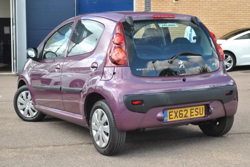 2012 Peugeot 107 5 Door 1.0 12v Active image 3