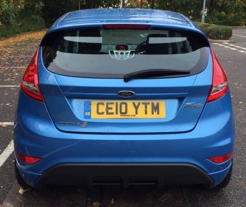 2010 FORD FIESTA 1.6 ZETEC S image 3