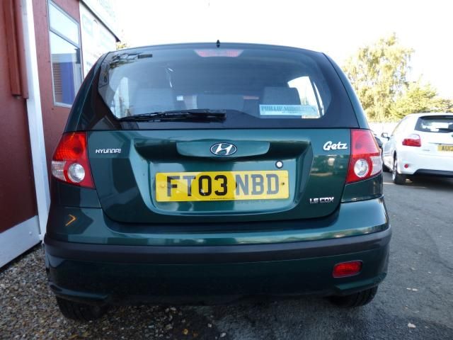 2003 HYUNDAI GETZ 1.6 CDX 5d image 2