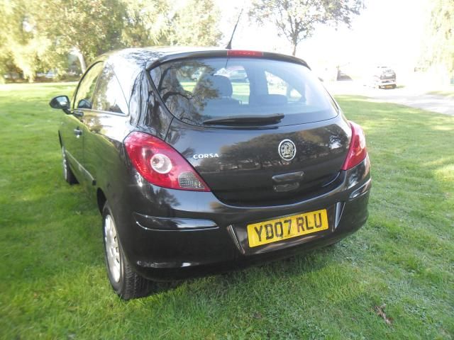 2007 VAUXHALL CORSA 1.0 LIFE 3d image 3
