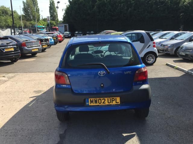 2002 TOYOTA YARIS 1.0 S VVT-I 3d image 3