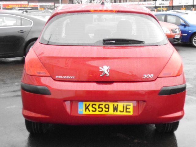 2009 PEUGEOT 308 1.4 VERVE 5d image 2