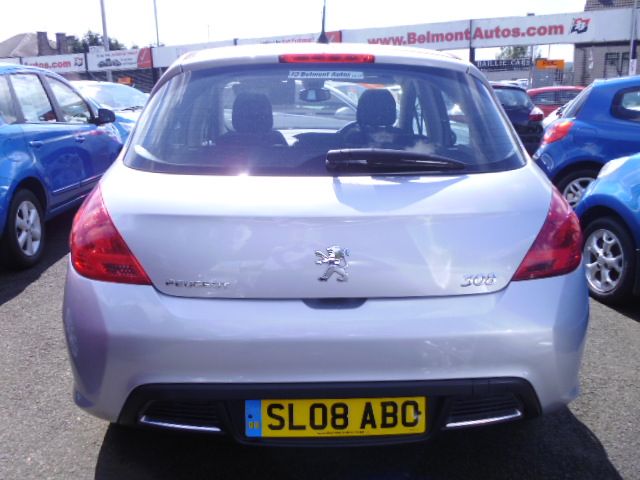2008 PEUGEOT 308 1.6 SE 5d image 2