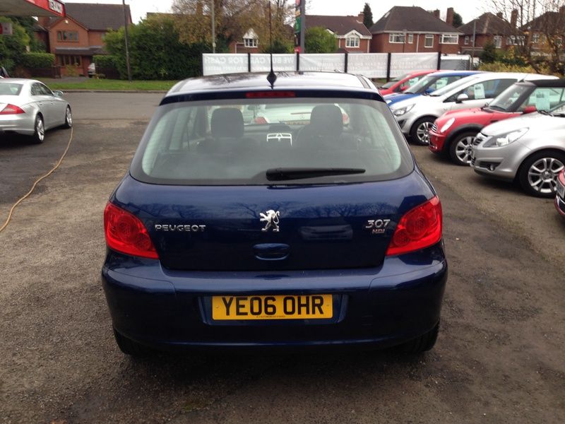 2006 PEUGEOT 307 1.6 HDI S 3DR image 3