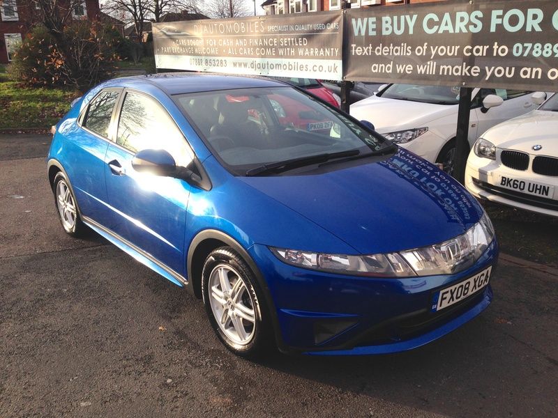 2008 HONDA CIVIC 1.4 I DSI SE PLUS 5DR image 1