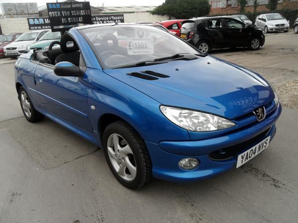 2004 Peugeot 206 Cc 1.6 Allure 2dr image 1