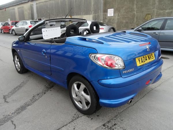 2004 Peugeot 206 Cc 1.6 Allure 2dr image 3