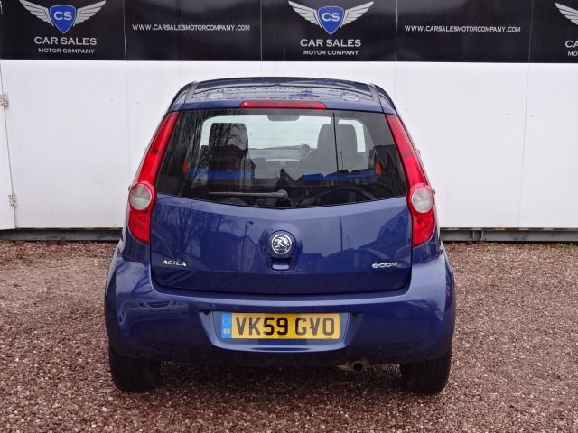 2009 VAUXHALL AGILA 1.2 CLUB AC 5d image 3