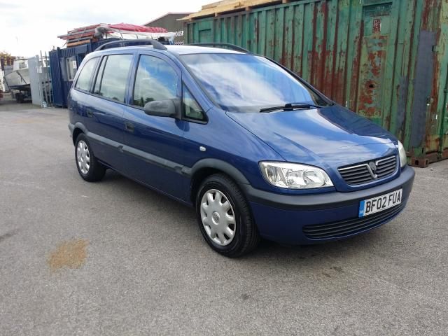 2002 VAUXHALL ZAFIRA 2.0 CLUB DTI image 1