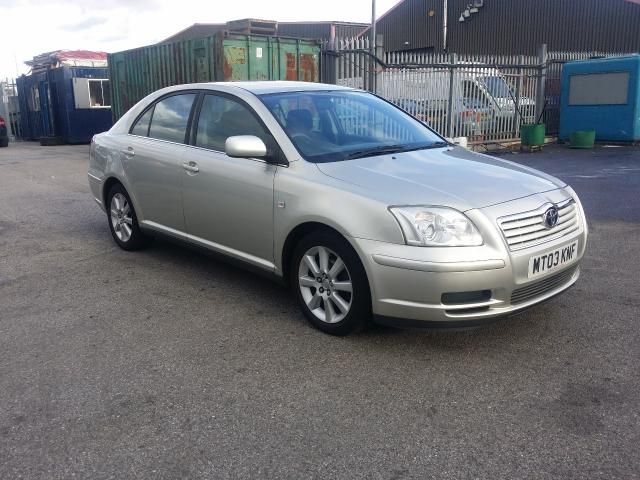 2003 TOYOTA AVENSIS 1.8 T3-S VVT-I 5d image 1
