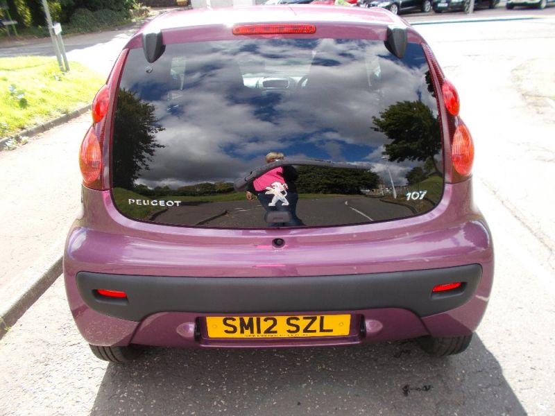 2012 PEUGEOT 107 ALLURE image 3