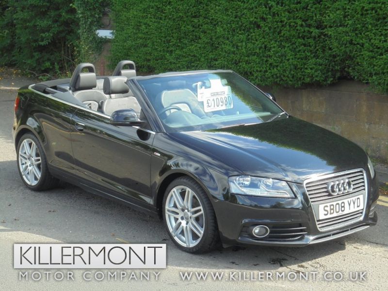 2008 Audi A3 CABRIOLET 2.0 TDI S Line 2dr image 1