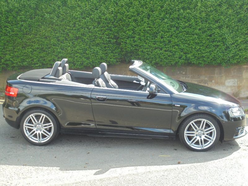 2008 Audi A3 CABRIOLET 2.0 TDI S Line 2dr image 2