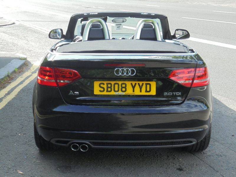 2008 Audi A3 CABRIOLET 2.0 TDI S Line 2dr image 3