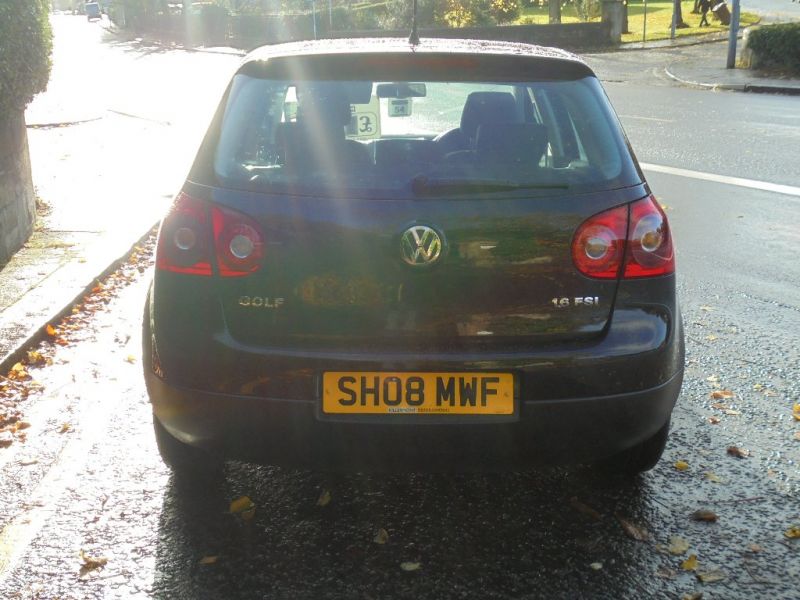 2008 Volkswagen Golf 1.6 FSI Match 5dr image 3