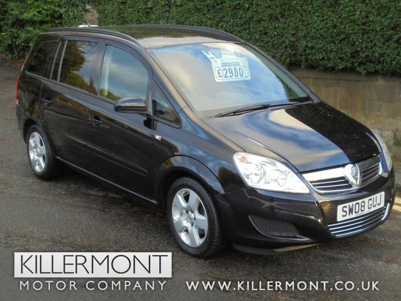 2008 Vauxhall Zafira 1.6 16v Exclusiv 5dr image 1