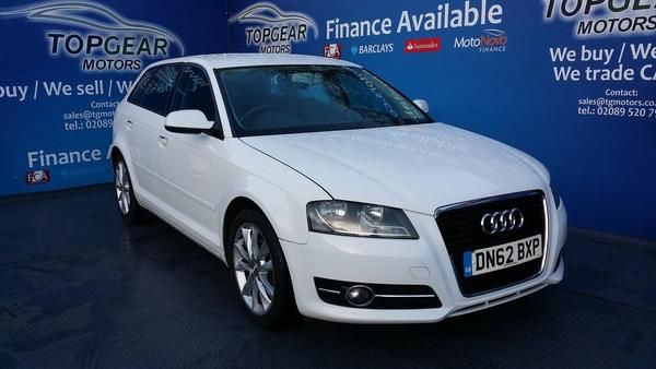 2012 Audi A3 2.0 TD Sportback 5dr image 1
