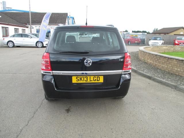 2013 VAUXHALL ZAFIRA 1.6 EXCLUSIV 5d image 3