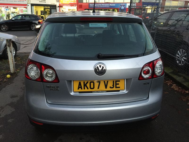 2007 Volkswagen Golf Plus1.9 TDI 5dr image 3