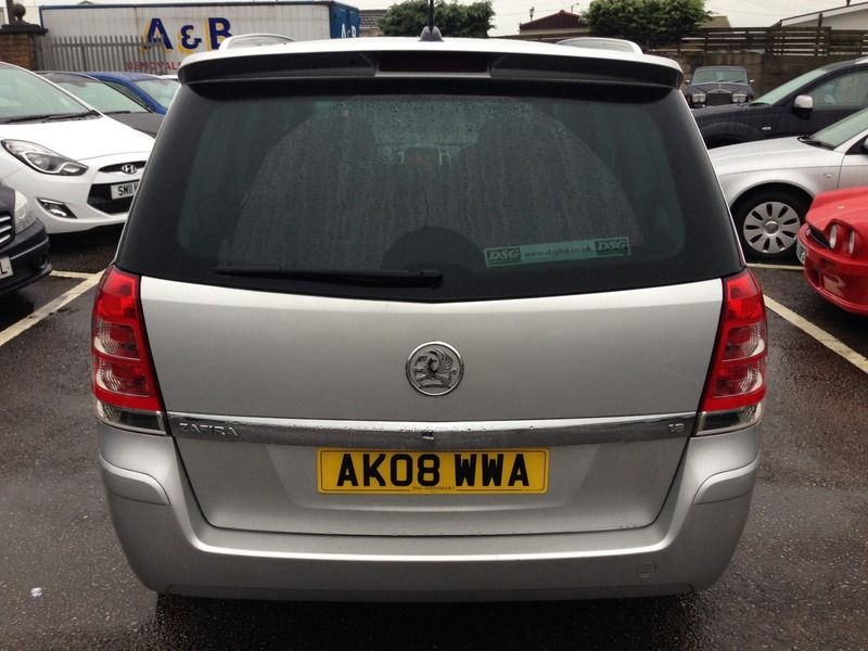 2008 Vauxhall Zafira SRI image 2