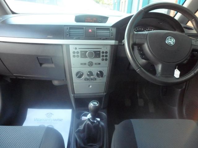 2009 VAUXHALL MERIVA 1.6 5d image 4