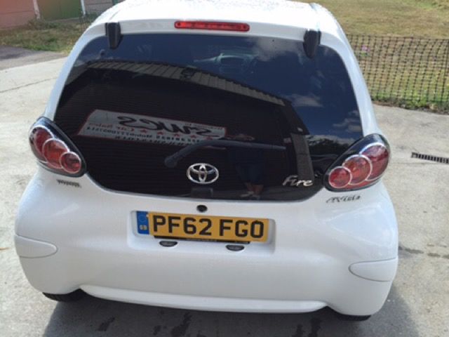 2013 TOYOTA AYGO 1.0 VVT-I FIRE 5d image 3