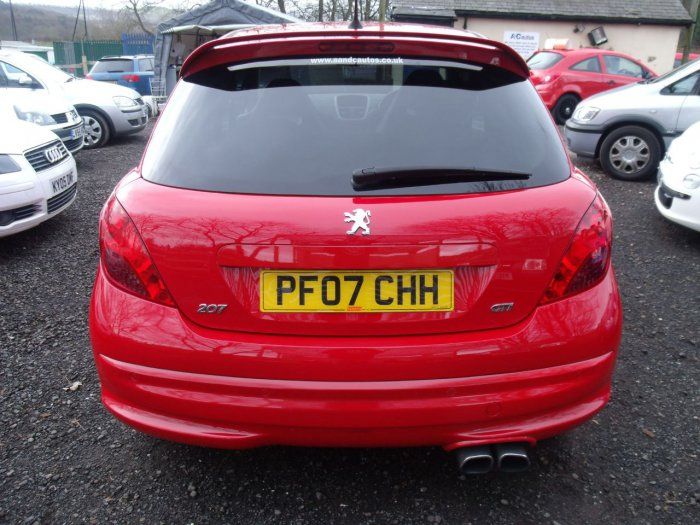 2007 Peugeot 207 1.6 16V GTi 3dr image 3